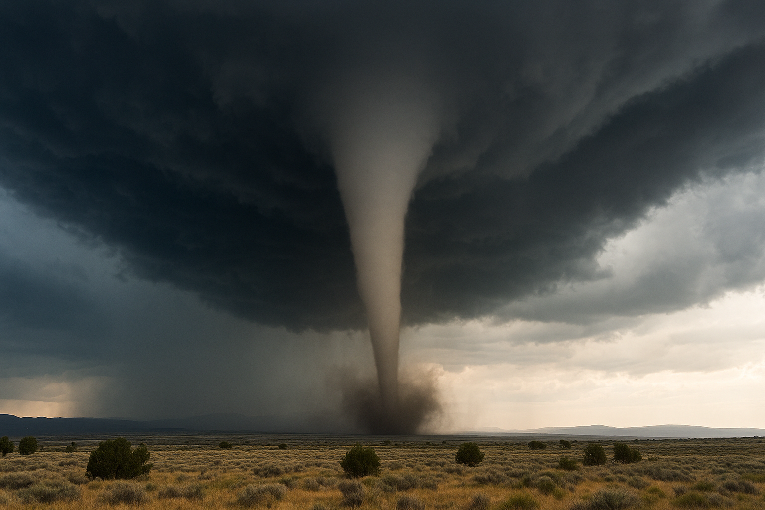 BREAKING: Large Tornado Touches Down in Southern Utah