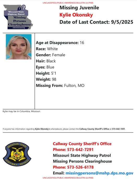 Community Urged to Help Locate Missing Fulton Teen