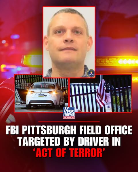 Driver Rams Car Into FBI Pittsburgh Field Office in “Act of Terror”